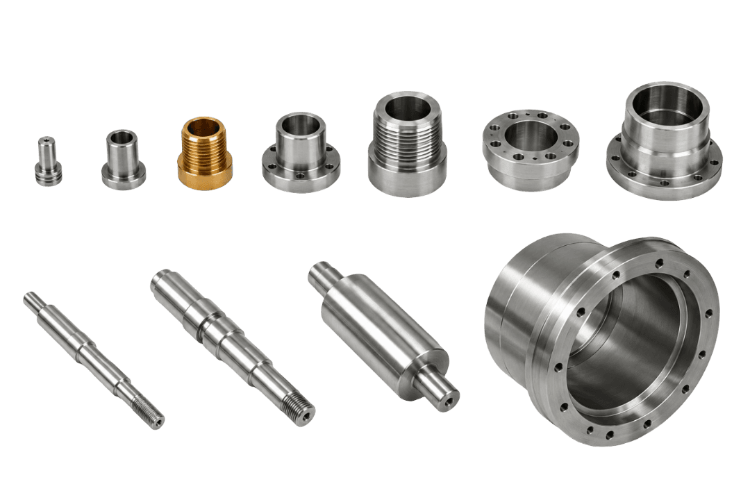 CNC turned and ground precision components